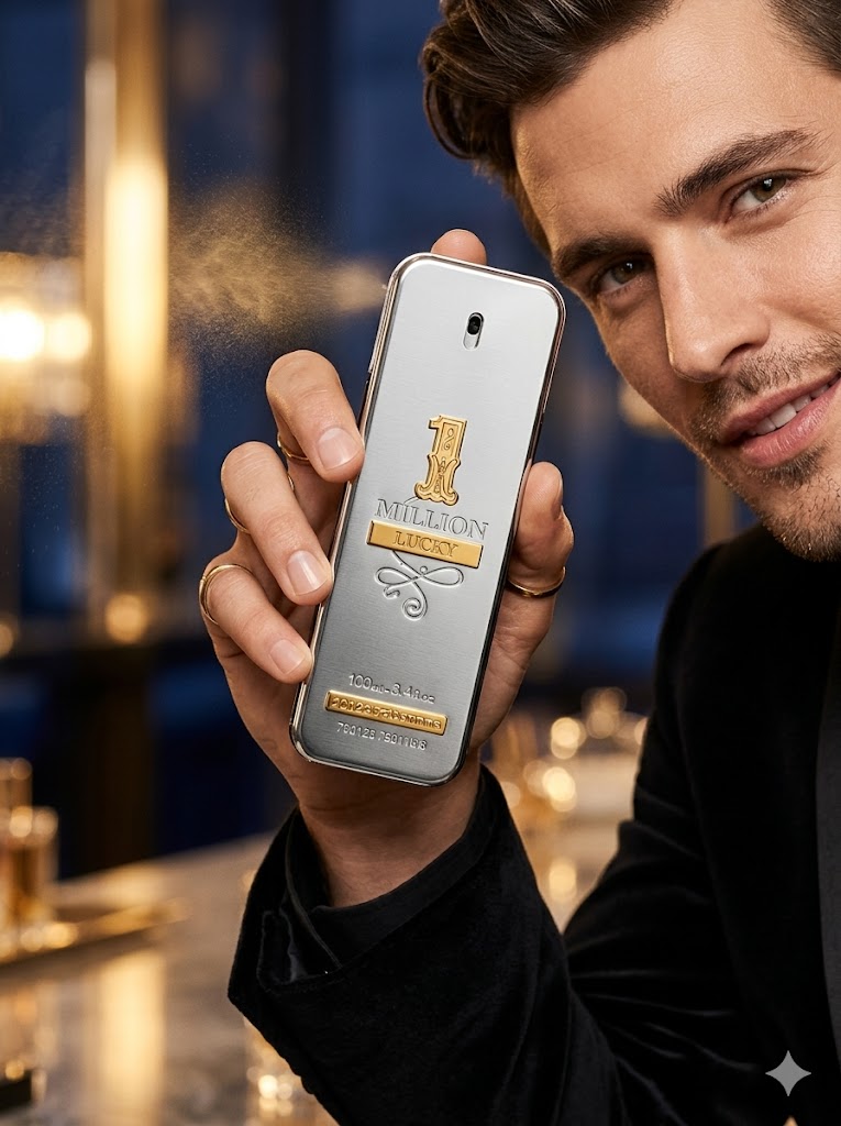 Perfume Fragrance Intense - 1 Million Parfum 100ml 3.4oz Herrenparfüm