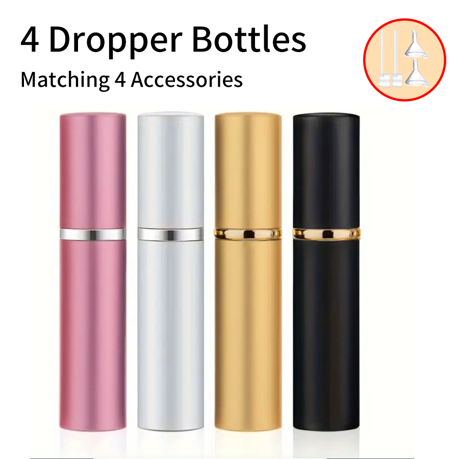 Perfume Quotes - 4 stücke + 4 Zubehör 5ml