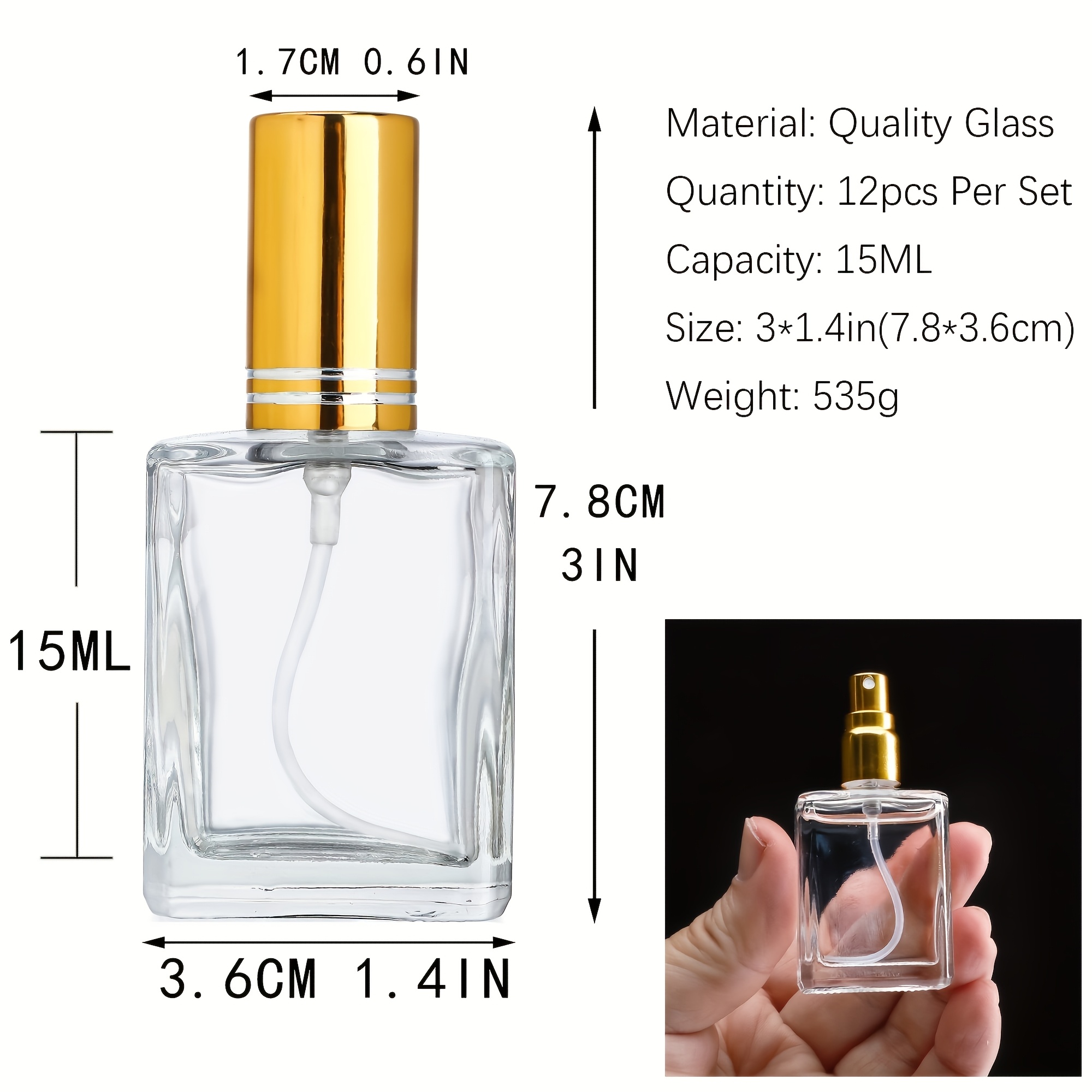 12 Stück + 6 Zubehörteile, 15  – Perfume Quotes Bewertung und Preis